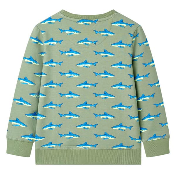 Barntröja ljus khaki 128