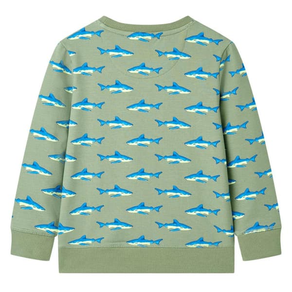 Barntröja ljus khaki 140