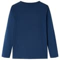 Miniatyrbild 2 av 2: T-shirt med långa ärmar för barn marinblå 116