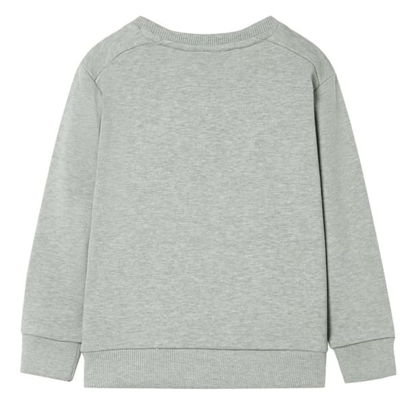 Barntröja ljus khaki melange 140