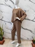 Miniatyrbild 3 av 11: Agélii Fashion - Oversize set med byxor och blus - flera färger - one size 38-44
