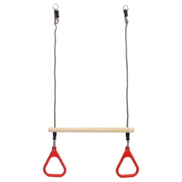 vidaXL trapezgynge med ringe