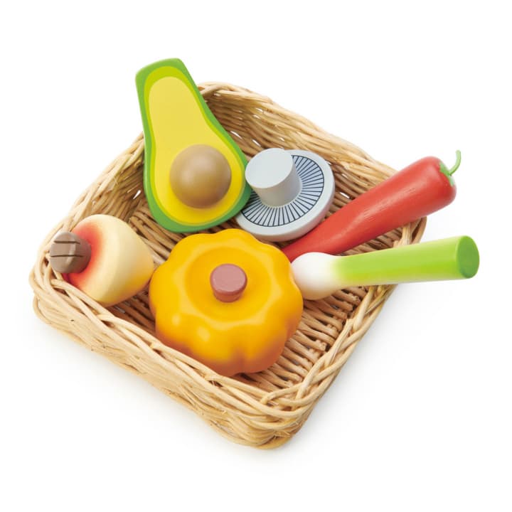 Tender Leaf Toys Grönsaker i korg