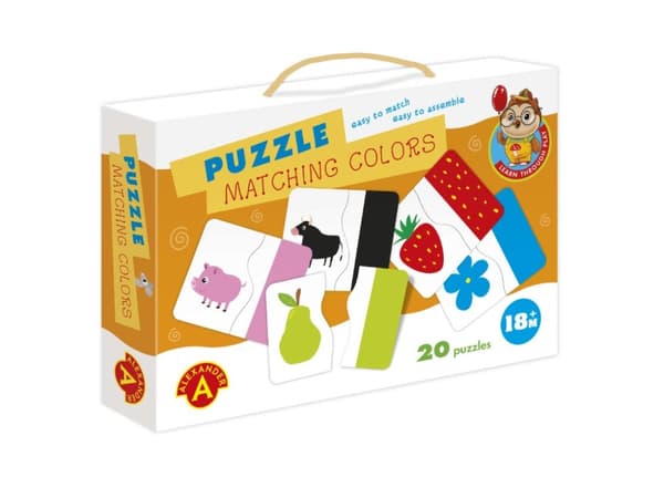 Alexander Baby Puzzle - Matchande färger (från 18 månader)
