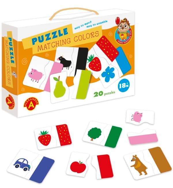 Alexander Baby Puzzle - Matchande färger (från 18 månader)