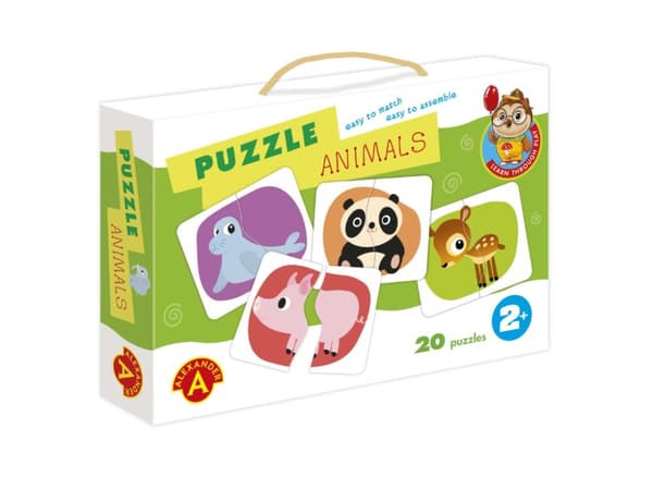Alexander Baby Puzzle - Djur (från 24 månader)