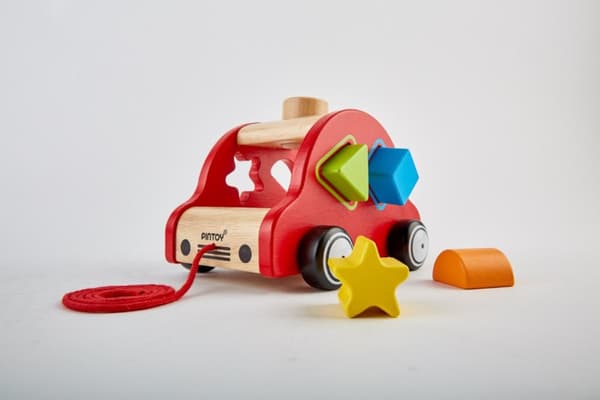 Pintoy Glad Bil plocklåda (från 12 mån)