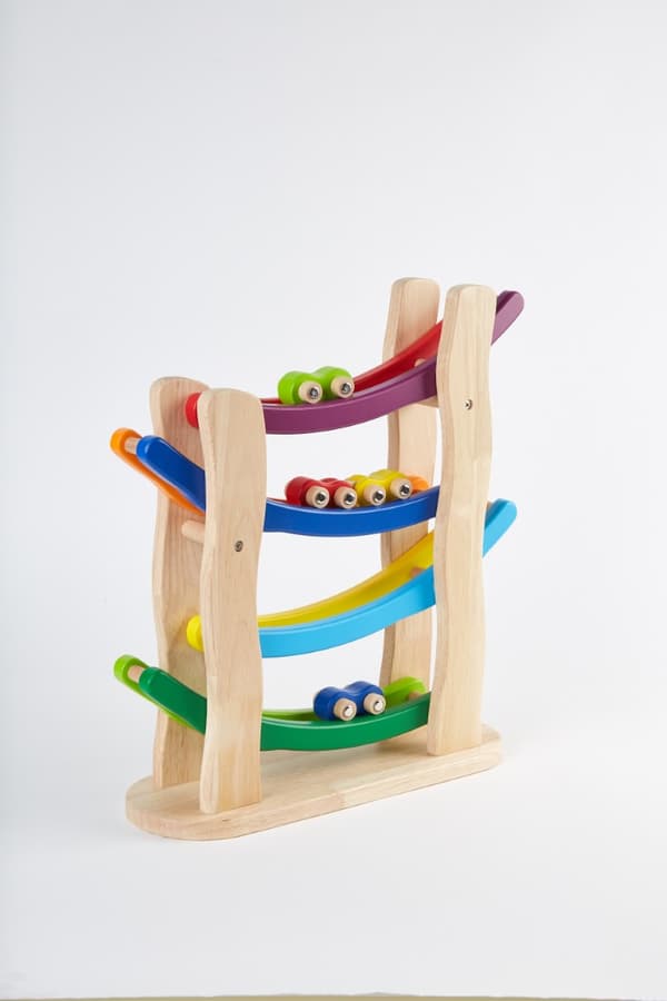 Pintoy Regnbåge Bil Ramp (från 12 mån)