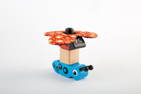 Pintoy trä stapelleksak liten (från 12 mån)