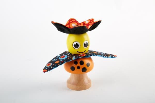 Pintoy trä stapelleksak mellan (från 12 mån)