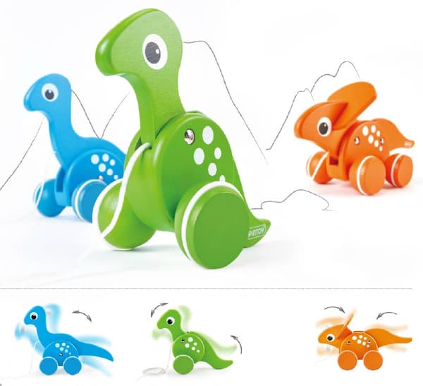 Pintoy dragleksak T-Rex Dinosaur (fr. 12 mån)