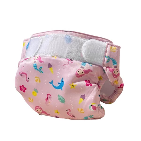Freds Swim Academy Pestävä uimavaippa Mermaid Koko 1 4-9 kg Pinkki