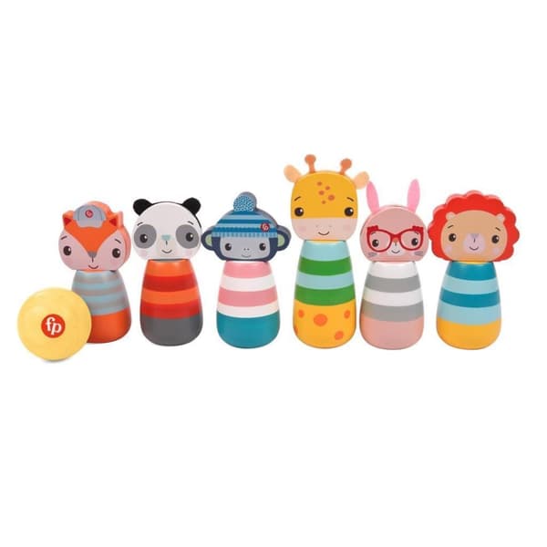 Fisher Price Træ Bowling Spil Dyr