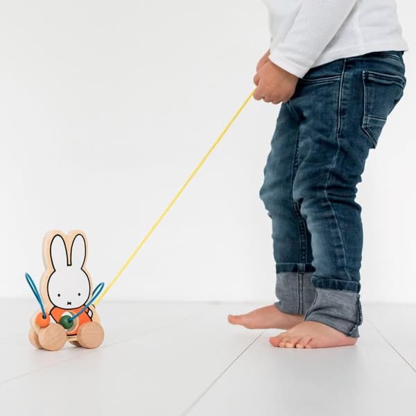 Miffy trädragfigur med pärlor