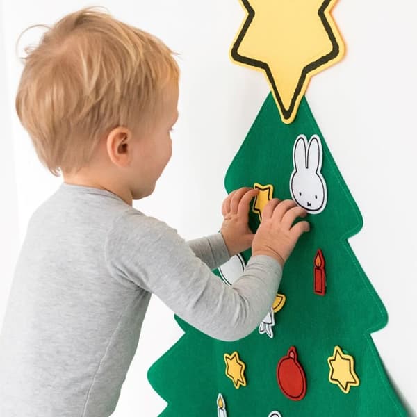 Miffy Felt joulukuusi 75x100 cm