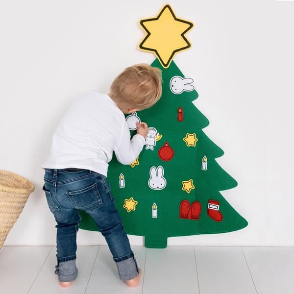 Miffy Felt joulukuusi 75x100 cm
