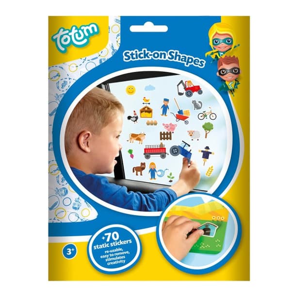 Totum Irrotettavat Ikkunatarrat Farm 70 kpl