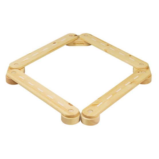 Meow Baby - Balance Track - 4 Dele - Naturlig