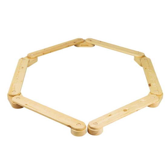 Meow Baby - Balance Track - 6 Dele - Naturlig