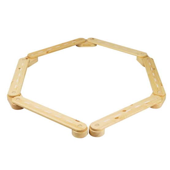 Meow Baby - Balance Track - 6 Dele - Naturlig