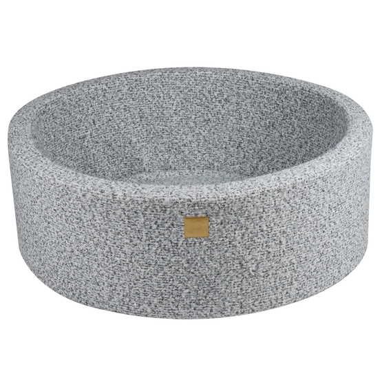 Meow Baby - Bollhav Knottrigt Ljusgrå - 30 Cm