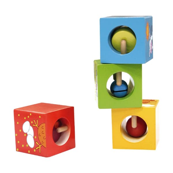 Classic World Discovery Cubes med Djurpussel (från 12 mån)