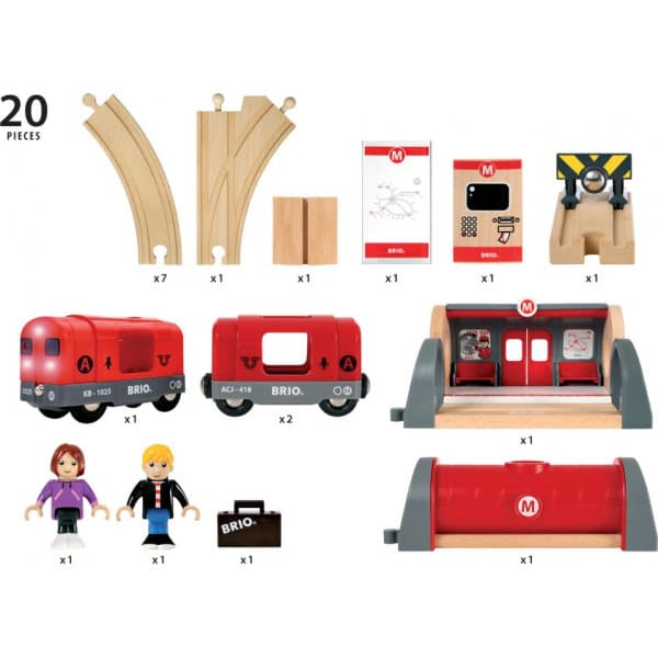 BRIO World 33513 - Metro -junarata
