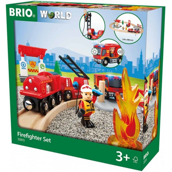 BRIO World 33815 - Brandbilskit