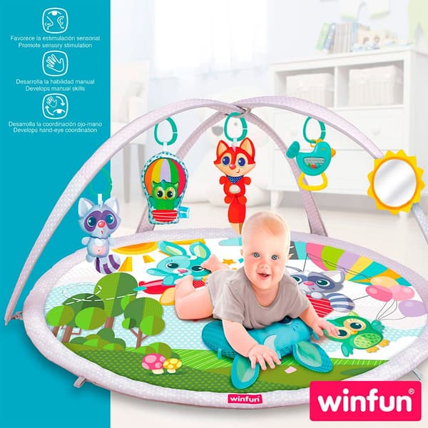 Winfun Lasten Toimintamatto Monivärinen