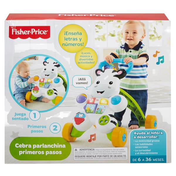 Fisher Price Opi Kanssani Zebra Walker Monivärinen 6 Months