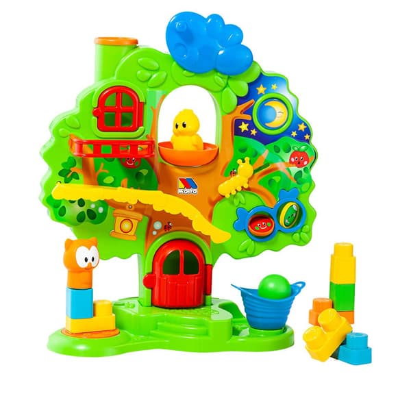 Molto Træ 10 Blocks Blocks Flerfarvet 12-24 Months