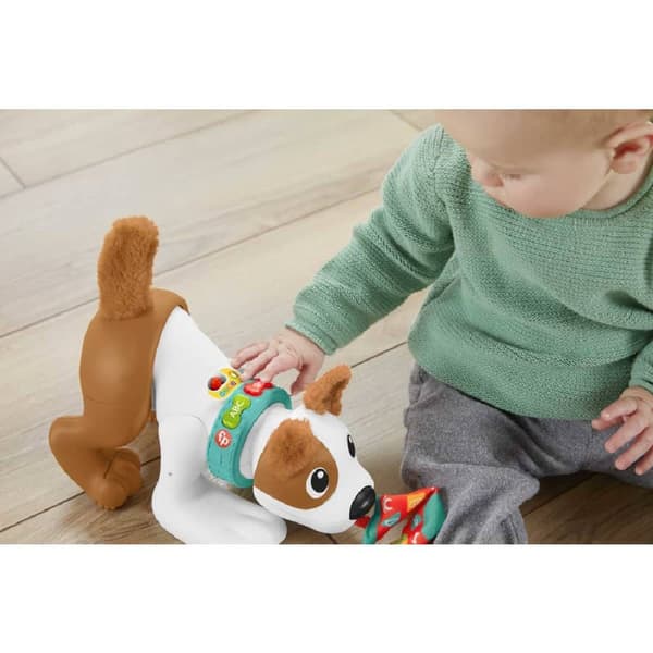 Fisher Price Kravl Med Mig Hvalp 123 Flerfarvet 6 Months