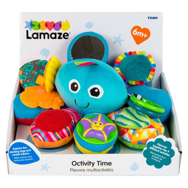 Lamaze Multiaktiviteter Blæksprutte Flerfarvet