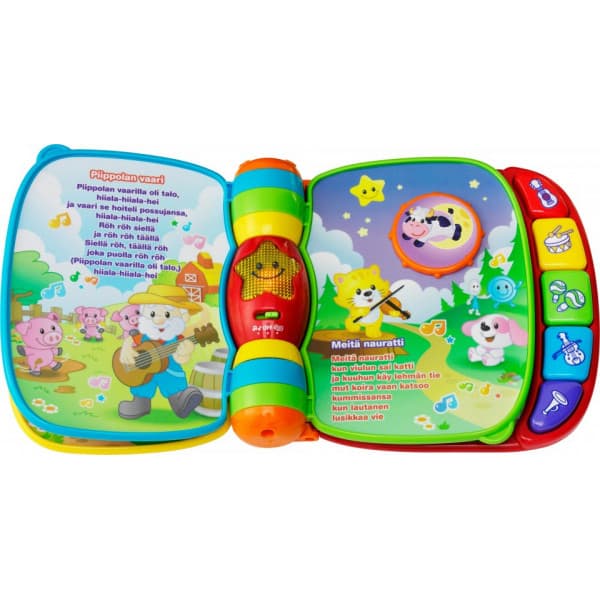 Vtech Baby Musikalsk ranglet bog, FI