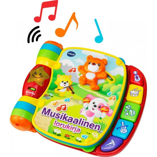Vtech Baby Musikalsk ranglet bog, FI
