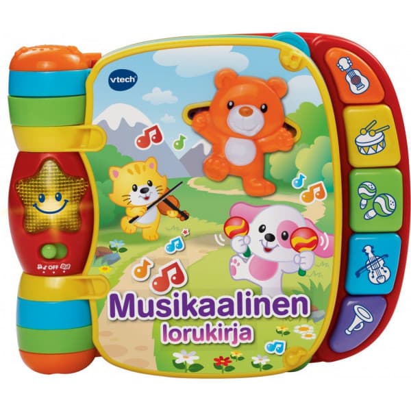 Vtech Baby Musikalsk ranglet bog, FI