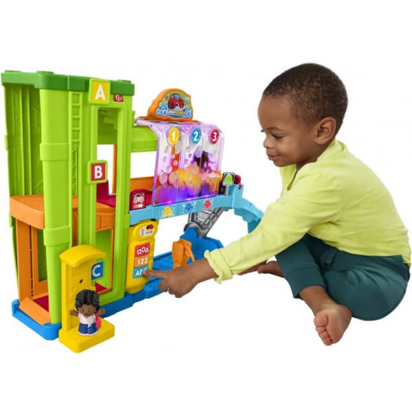 Fisher-Price Little People Huoltoasema -leikkisetti