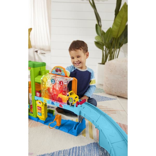 Fisher-Price Little People Huoltoasema -leikkisetti