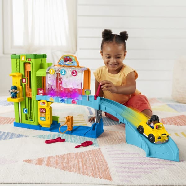 Fisher-Price Little People Huoltoasema -leikkisetti