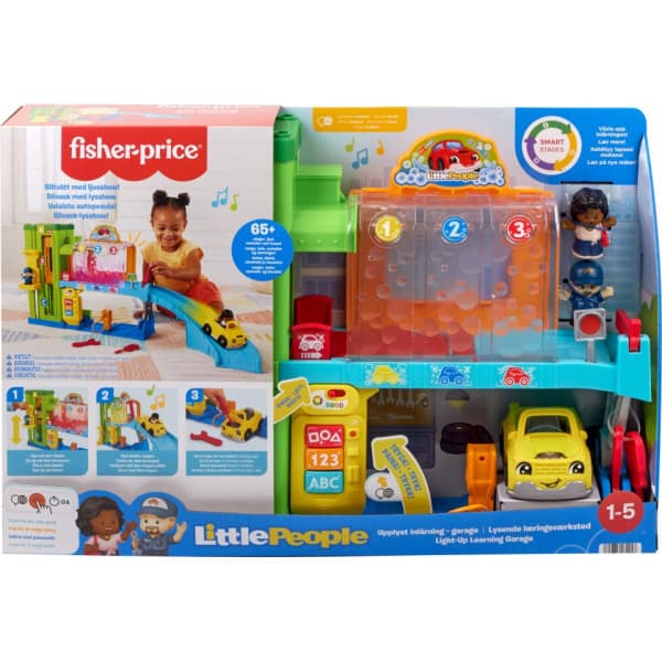 Fisher-Price Little People Huoltoasema -leikkisetti