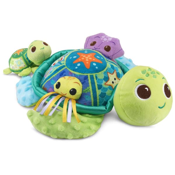 Vtech Skildpadde And Vores Baby Stuffed Textures And Sensations Echo Y Flerfarvet