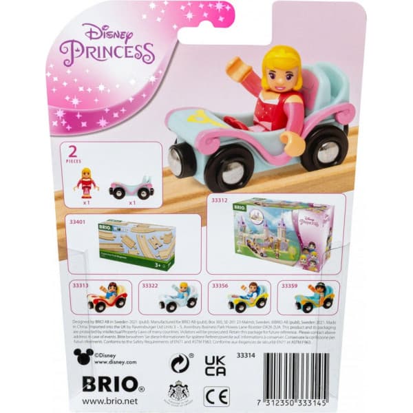 BRIO 33314 - Disney Prinsessa Törnrosa och tågvagn