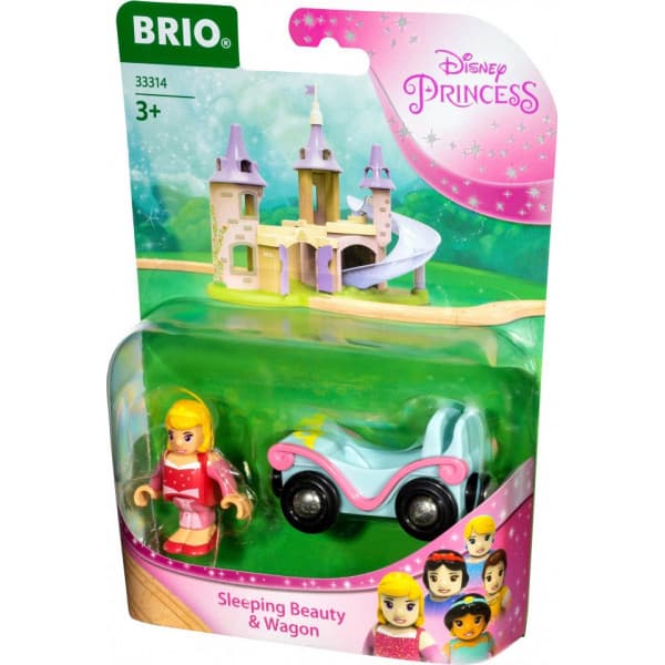BRIO 33314 - Disney Prinsessa Törnrosa och tågvagn