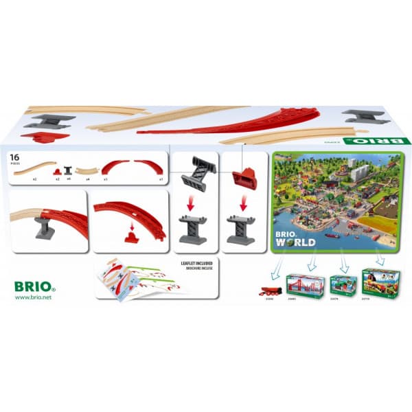 BRIO World 33995 Nousevat kaarteet -ratapaketti
