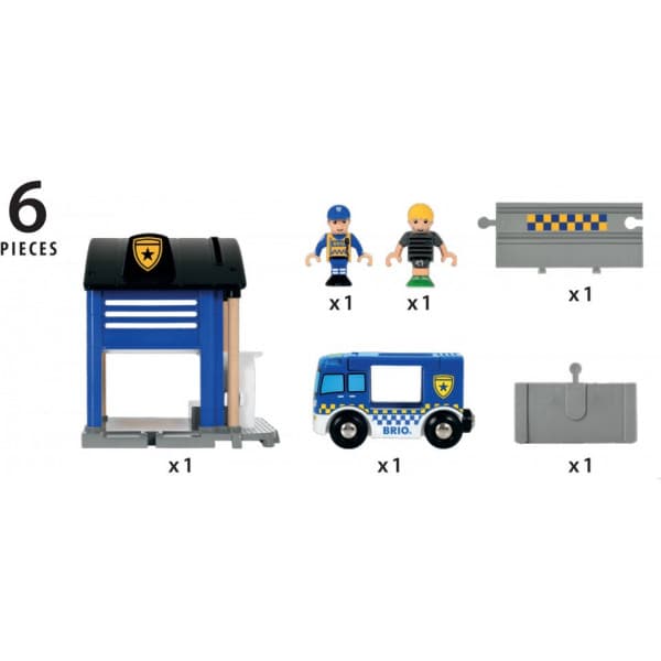 BRIO 33813 - Politistation