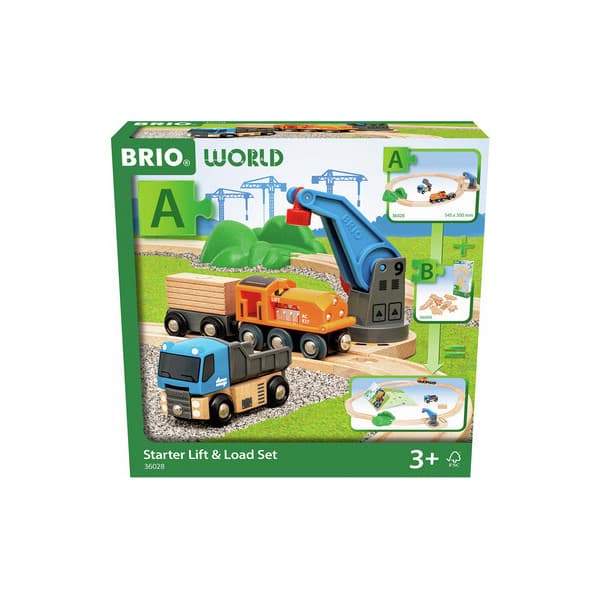 BRIO World 36028 - Nosta ja lastaa -aloitussetti