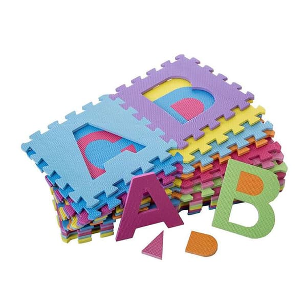Creaciones Llopis Alfabet Puslespil 32x32x1 Cm Set 26 Stykker Gul