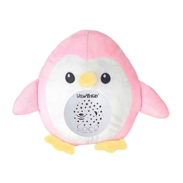 Creaciones Llopis Musik Penguin Projektor Inkorg 22 Cm Rosa
