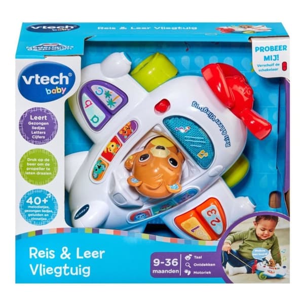 VTech Baby Resa och Lär Flygplan + Ljus och Ljud