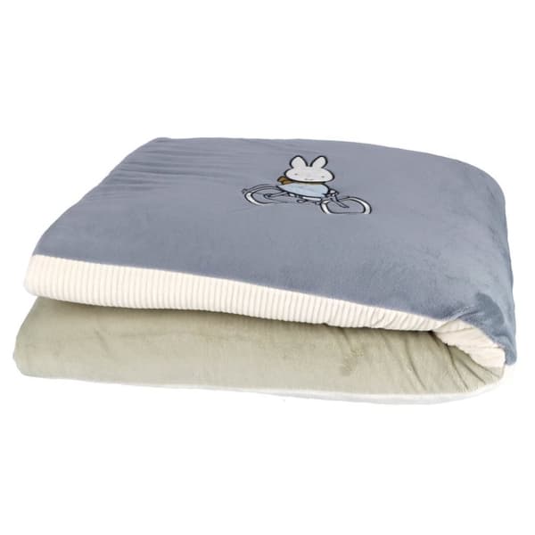 Miffy Lekmatta Fluffy Blue 80x100 cm